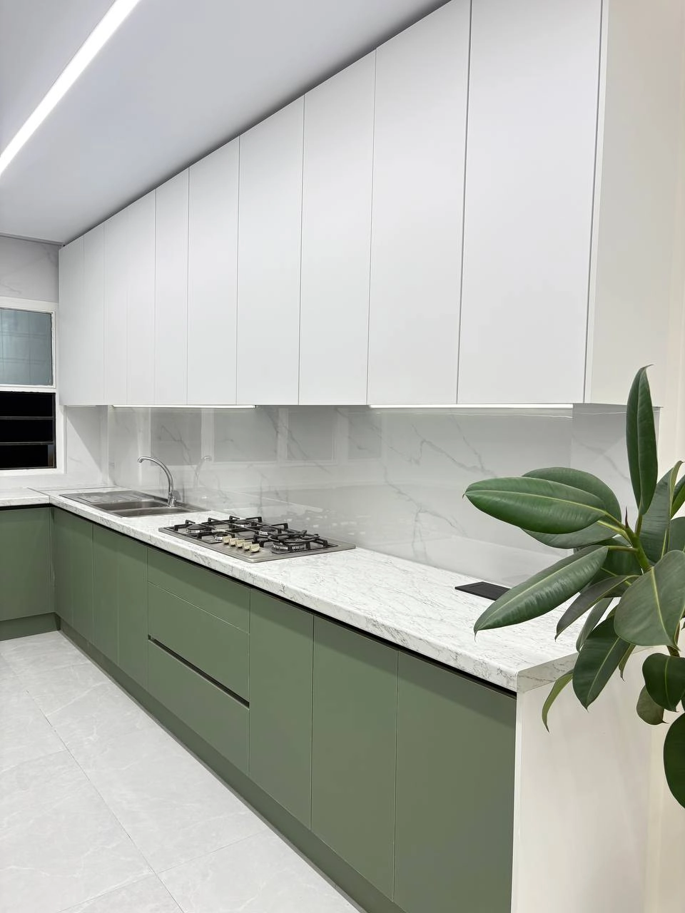 نمونه کابینت آشپزخانه آبدیس چوب